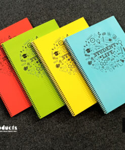NB011: Large Size Lined Pages Notebook - 04 Pcs Set