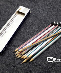 M&G AWP30914 2B High Quality Triangle Shape Wooden Pencil – 12 Pcs Set