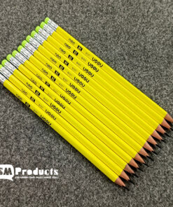 Deli EU51806 2B Pencil (Fluorescent Yellow) - 12 Pcs Set
