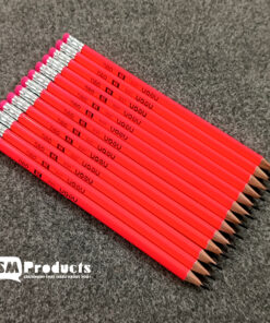 Deli EU51806 2B Pencil (Fluorescent Pink) - 12 Pcs Set