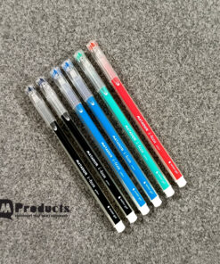 Matador 0.55mm i-teen Black, Blue, Green & Red Gel Pen – 06 Pcs Set