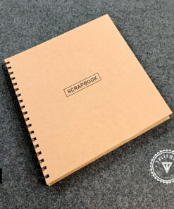 TM036 (L): Large Size 300gsm Brown Paper Scrapbook – 01 Pc