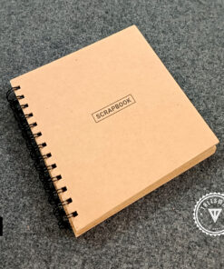 TM036 (M): Medium Size 300gsm Brown Paper Scrapbook – 01 Pc