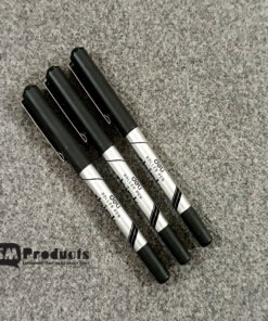 Deli EQ20020 0.5mm Liquid Ink Black Roller Ball Pen - 03 Pcs Set