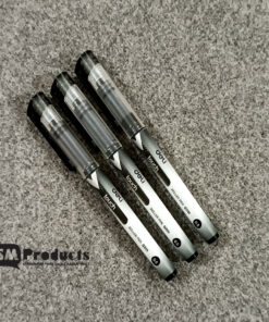 Deli EQ20120 0.5mm Liquid Ink Black Roller Ball Pen - 03 Pcs Set