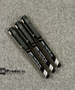 Deli EQ20220 0.5mm Liquid Ink Black Roller Ball Pen - 03 Pcs Set