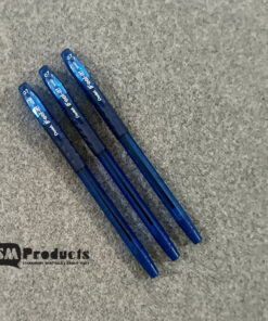 Pentel BX487 0.7mm Blue Ballpoint Pen (Blue Body) - 03 Pcs Set