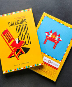 Illustration Based 2026 Calendar - 03 Pcs